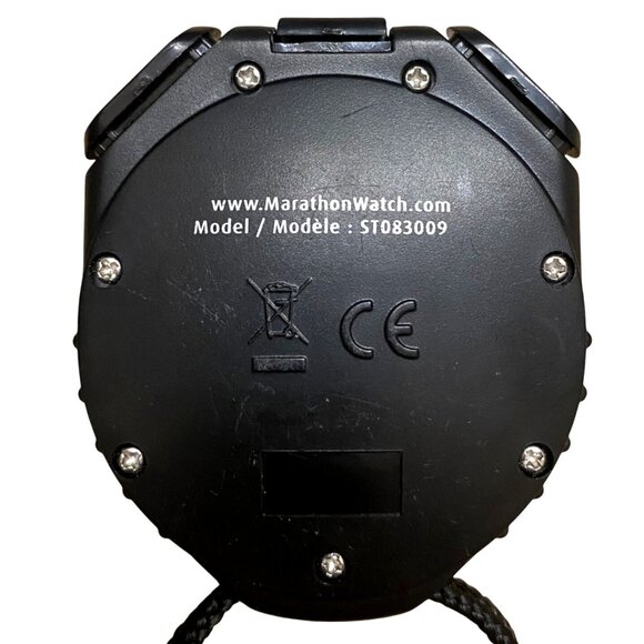 Adanac 4000 Digital Stopwatch By Marathon Water-Resistant With Split/Reset Start - Picture 3 of 5